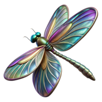magnificent contemporary Close-up of a dragonfly's wings, intricate details, iridescent colors, macro photography detailed png