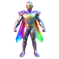 dramatic modern A superhero with super speed, depicted as a blurred motion, lit with streaks of light in a dynamic, fast-paced style exclusive png