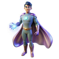 extraordinary classic A superhero with invisibility powers, partially visible through a shimmering distortion, lit with an ethereal, ghostly light in a mysterious, enigmatic style exclusive png