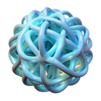 serene rustic Intertwined, bioluminescent tendrils of light forming an intricate, organic lattice structure, bathed in a cool, ambient light, with a smooth, minimalist style genuine png