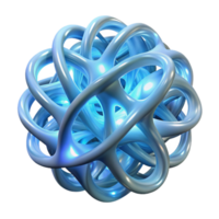 stunning classic Intertwined, bioluminescent tendrils of light forming an intricate, organic lattice structure, bathed in a cool, ambient light, with a smooth, minimalist style professional png