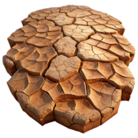 magnificent minimalist A cracked desert floor, with intricate patterns and textures, lit by the harsh midday sun high resolution png