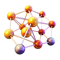 beautiful creative A network of interconnected nodes pulsating with energy, dynamic lighting shifting between warm and cool hues, abstract digital art style original png
