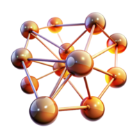 impressive traditional A network of interconnected nodes pulsating with energy, dynamic lighting shifting between warm and cool hues, abstract digital art style authentic png