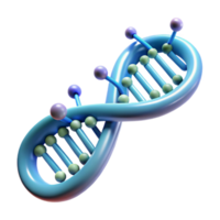 extraordinary contemporary A DNA strand transforming into a digital data stream, soft bioluminescent lighting, scientific visualization style high resolution png