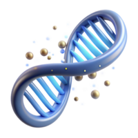 beautiful minimalist A DNA strand transforming into a digital data stream, soft bioluminescent lighting, scientific visualization style 4K png