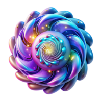 dramatic vintage An artificial intelligence represented as a swirling nebula of light and data, vibrant colors and complex patterns, abstract AI style detailed png