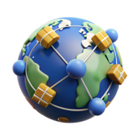 wonderful rustic A network of interconnected satellites orbiting Earth, realistic space lighting, infographic style premium png