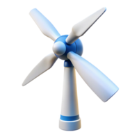elegant modern A wind turbine generating clean energy, dynamic motion blur, realistic rendering high resolution png