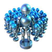 beautiful traditional A swarm of nanobots forms a shimmering, humanoid figure, illuminated by the cool, blue light of a nearby data stream. Cyberpunk, abstract style high quality png