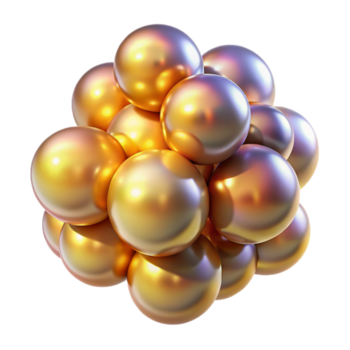 beautiful rustic A cluster of floating, iridescent orbs, emitting a soft, internal glow, with a warm, golden color palette, ethereal style detailed png