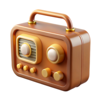 magnificent modern A grainy photograph of a vintage radio with knobs and dials, warm, nostalgic lighting, retro style exclusive png