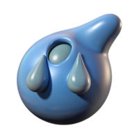 impressive minimalist A single gothic tear rolling down a pale cheek, extreme close-up, hyperrealistic digital art style professional png