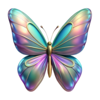 beautiful rustic A delicate butterfly with iridescent wings, macro photography style, soft lighting high quality png