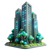 vibrant rustic A dilapidated skyscraper overgrown with bioluminescent fungi, viewed from a low angle, ethereal lighting, hyperrealistic style professional png