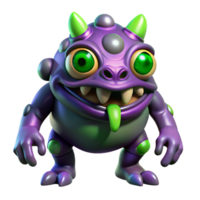 stunning rustic A genetically modified creature with multiple eyes, lurking in the shadows, green and purple color palette, ominous lighting, dark fantasy style original png