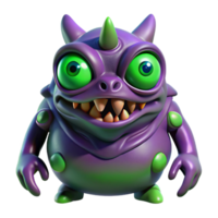 extraordinary artistic A genetically modified creature with multiple eyes, lurking in the shadows, green and purple color palette, ominous lighting, dark fantasy style genuine png