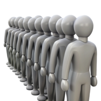extraordinary rustic A crowd of faceless figures marching in unison, monochrome palette, oppressive atmosphere, Orwellian style detailed png