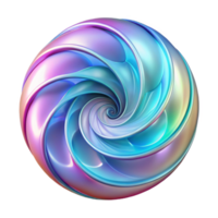 impressive abstract A swirling vortex of iridescent fractal patterns, illuminated by a soft ethereal glow, in the style of Art Nouveau high quality png
