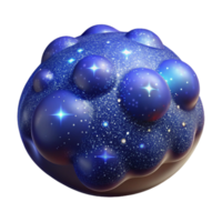 stunning vintage A field of shimmering particles, resembling a starry night sky, with a soft glow and a deep blue color scheme, in a cosmic abstract style premium png