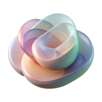 elegant abstract A series of overlapping translucent shapes, creating a sense of depth and layering, with a soft color palette and a minimalist aesthetic, in a subtle abstract style high resolution png