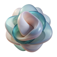 extraordinary contemporary A series of overlapping translucent shapes, creating a sense of depth and layering, with a soft color palette and a minimalist aesthetic, in a subtle abstract style premium png