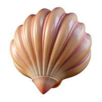 dramatic creative A close-up of a seashell, intricate patterns, soft lighting, photorealistic, high resolution png