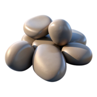 wonderful minimalist A group of pebbles on a beach, smooth textures, natural lighting, photorealistic, high resolution png