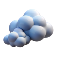 elegant abstract A group of clouds forming interesting shapes, soft lighting, realistic rendering, original png