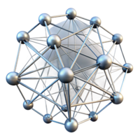 vibrant classic A network of interconnected data nodes pulsating with light, intricate connections forming a web-like structure, dramatic lighting, abstract style premium png