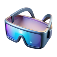 wonderful artistic A pair of augmented reality glasses displaying a virtual interface, sleek design, soft lighting, product design style detailed png