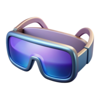 dramatic contemporary A pair of augmented reality glasses displaying a virtual interface, sleek design, soft lighting, product design style high quality png