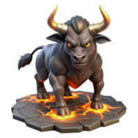 impressive minimalist A powerful minotaur, sculpted from obsidian, charging through a labyrinth of cracked earth, lit by flickering torchlight. Chiaroscuro lighting. Baroque style original png