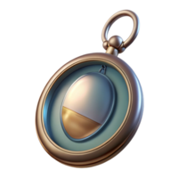 impressive creative A vintage locket with a faded photograph inside, soft diffused lighting, sentimental style premium png