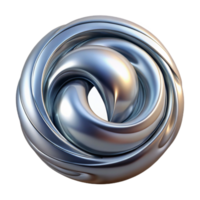 magnificent vintage A swirling vortex of liquid metal, creating a mesmerizing, hypnotic effect, with a cool, silvery sheen. Surrealism style with ray tracing rendering premium png