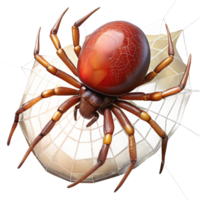impressive rustic A spider spinning a web, dew-kissed threads, macro photography, natural lighting detailed png