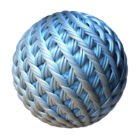 vibrant modern A textured sphere composed of interwoven fibers of light, emitting a cool, silvery glow. Minimalism style with a subtle gradient 4K png