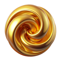elegant creative A swirling vortex of liquid gold, creating a luxurious, opulent effect, with a warm, radiant glow. Baroque style with ray tracing rendering high quality png