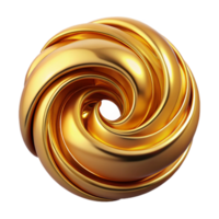 wonderful minimalist A swirling vortex of liquid gold, creating a luxurious, opulent effect, with a warm, radiant glow. Baroque style with ray tracing rendering premium png