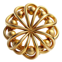 beautiful classic An intricate network of flowing lines, creating a sense of harmony and balance, with a golden sheen. Art Nouveau style with a flowing aesthetic premium png