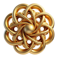 vibrant modern An intricate network of flowing lines, creating a sense of harmony and balance, with a golden sheen. Art Nouveau style with a flowing aesthetic premium png