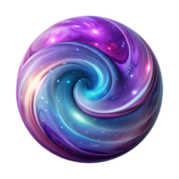 dramatic modern Portrait of a swirling nebula with vibrant colors, cosmic lighting, space art style high resolution png