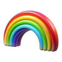 wonderful creative A rainbow after a rainstorm, vibrant colors, dramatic lighting, realistic style 4K png