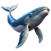 dramatic minimalist A majestic humpback whale breaching the ocean surface, lit by sparkling sunlight, in a dynamic, realistic style high quality png
