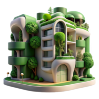 magnificent traditional Biomorphic apartment complex, flowing organic forms, green walls covered in vegetation, dappled sunlight, hyperrealistic style high resolution png