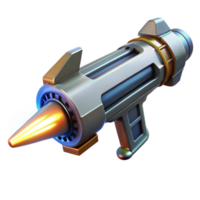 impressive abstract A futuristic weapon firing a beam of energy, sleek and dangerous design, science fiction style professional png