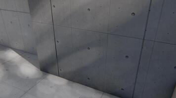 empty interior room shadow wall space background mock up architecture sunlight. 3d empty home modern window light floor video