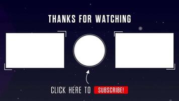 YouTube End Screen Elements for More Views and Subscribers video