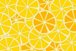 A lemon pieces textures design, a lemon slices and peel in Seamless patterns, bright backgrounds vector