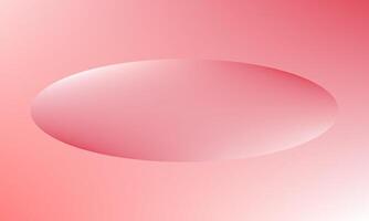 Pink and peach gradient with spherical abstract wallpaper texture vector